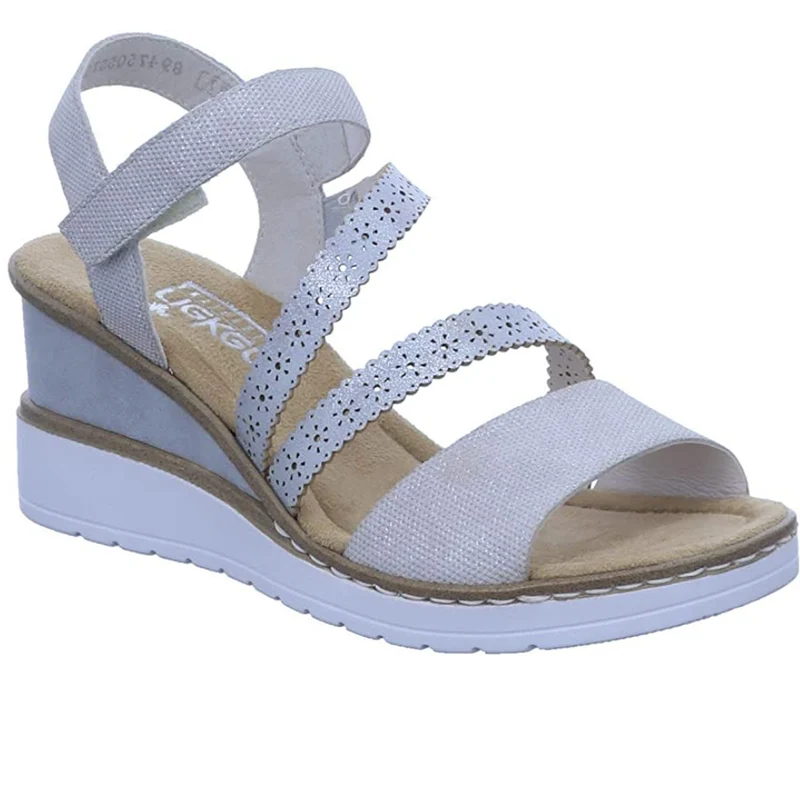 Rieker Damenmode-Sandalen – Beige