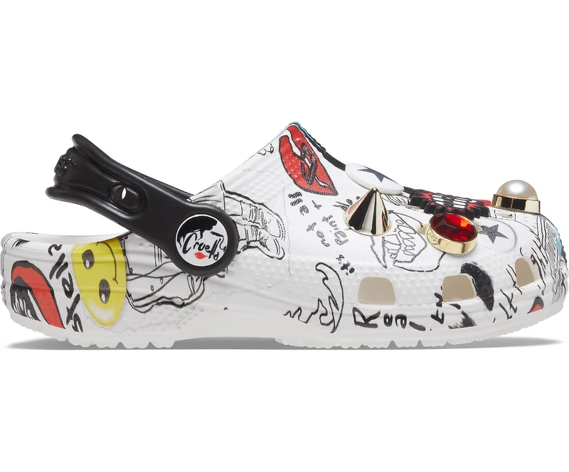 Crocs Kinder Cruella Classic Clog - Weiß