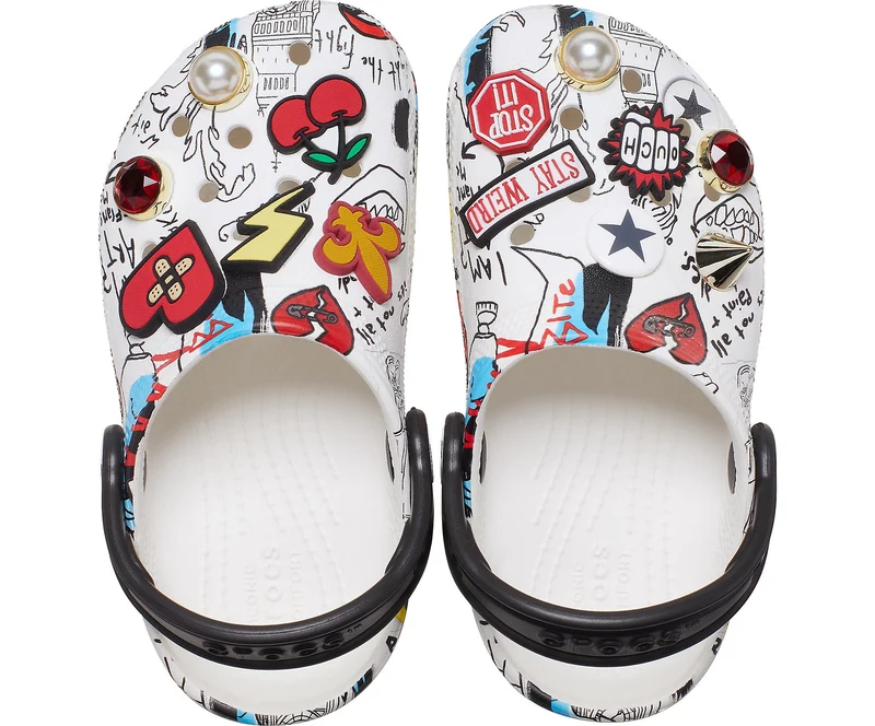 Crocs Kinder Cruella Classic Clog - Weiß