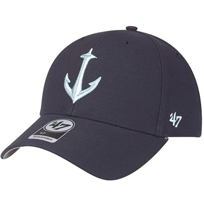 '47 Brand – Seattle Krakens Anchor Cap – Marineblau