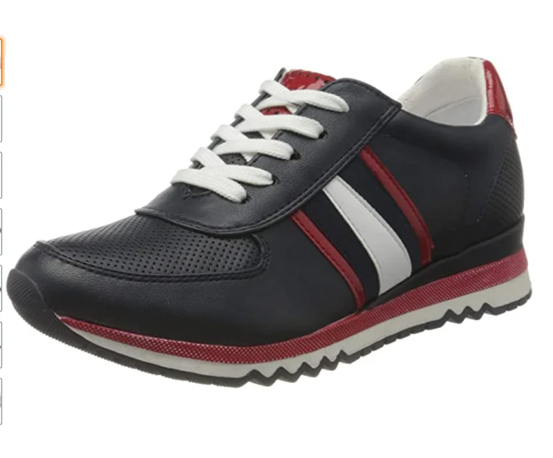 Marco Tozzi Damen-Trainer – Marineblau