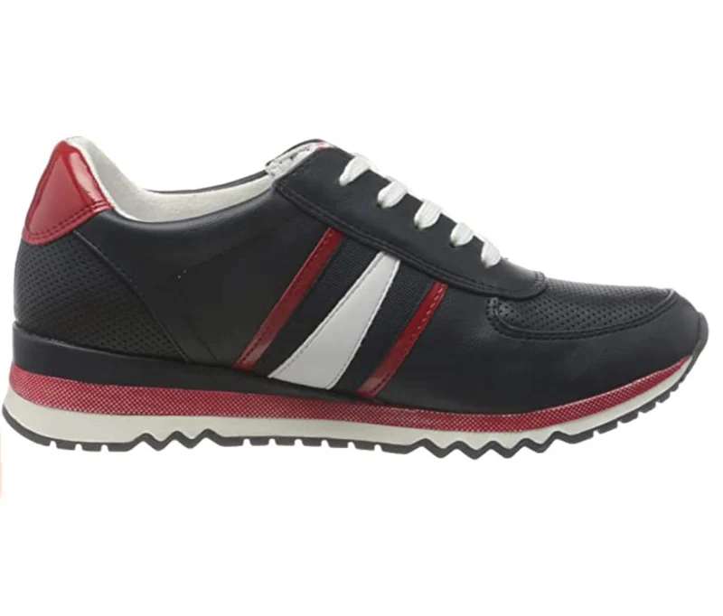 Marco Tozzi Damen-Trainer – Marineblau