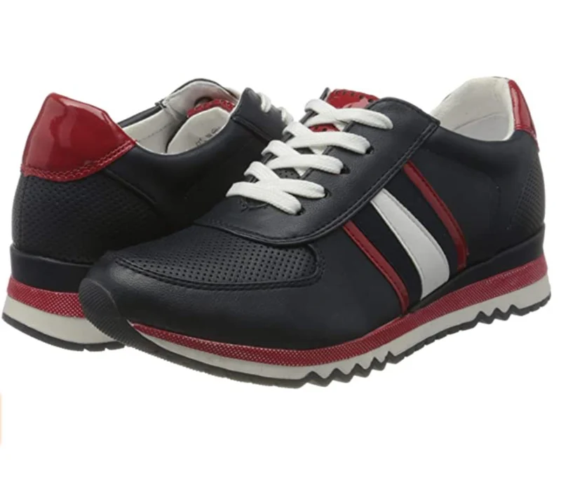 Marco Tozzi Damen-Trainer – Marineblau