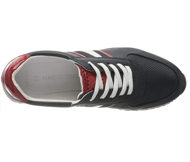 Marco Tozzi Damen-Trainer – Marineblau