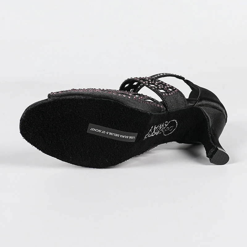 Damen Sandalen mit offener Vorderpartie und strukturiertem Riemendesign