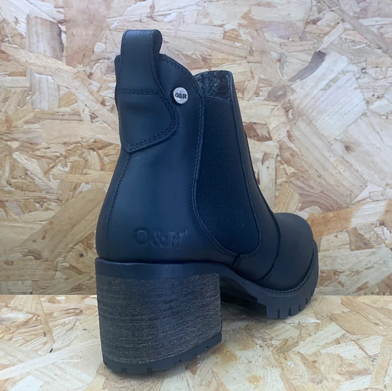 Oak & Hyde Kensington Damen Chelsea Stiefelette - Schwarz