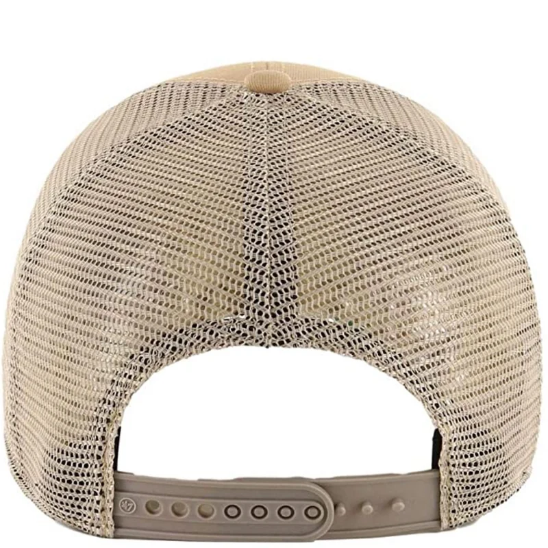 Marke '47 – MLB Los Angeles Dodgers – Verstellbare Khaki-Trucker-Kappe