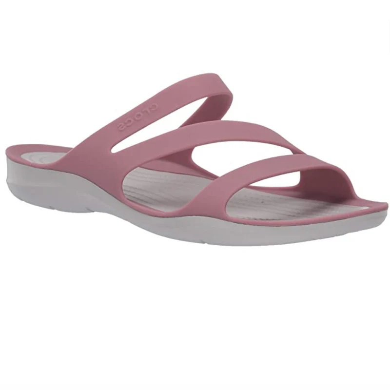 Crocs Swiftwater-Sandale für Damen – Lila Cassis