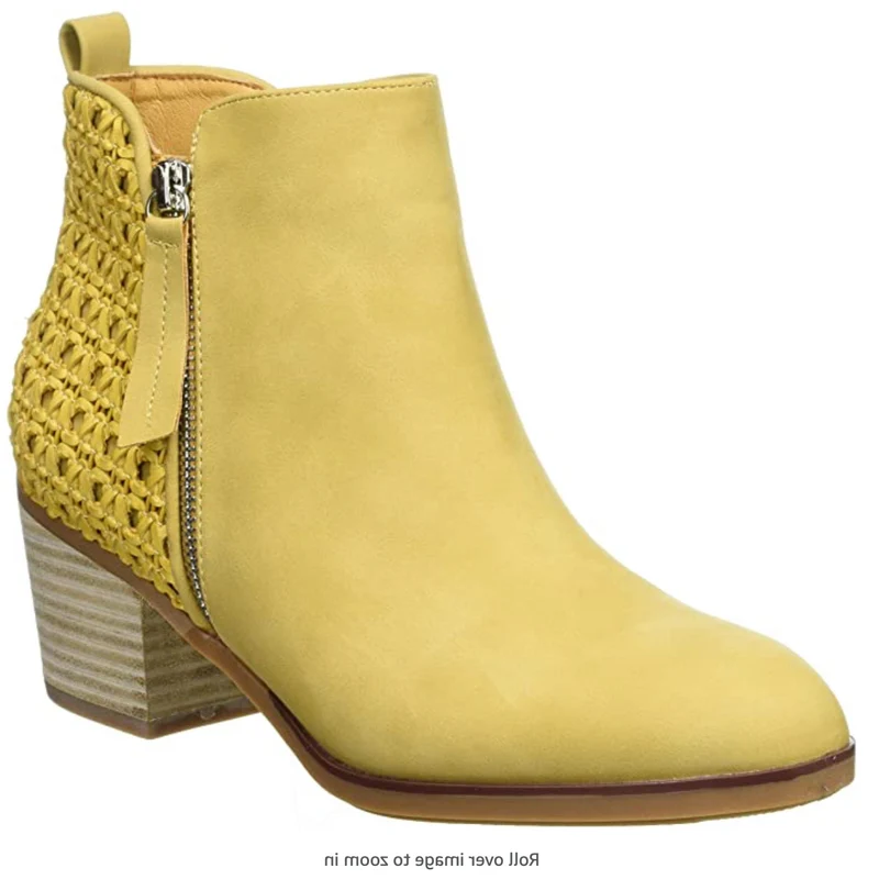 XTI - 42371 – Modische Damenstiefel – Gelb
