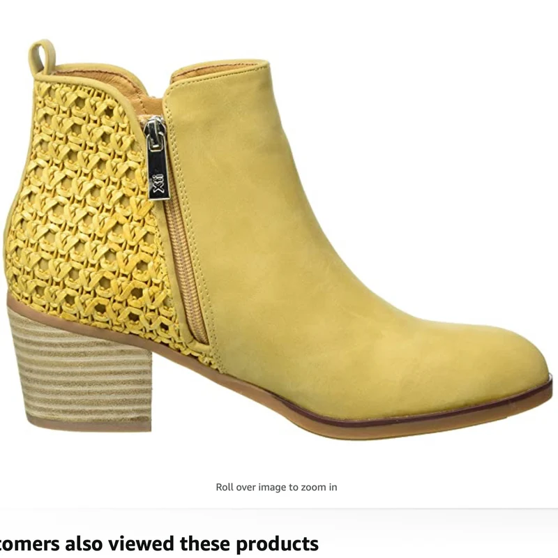 XTI - 42371 – Modische Damenstiefel – Gelb