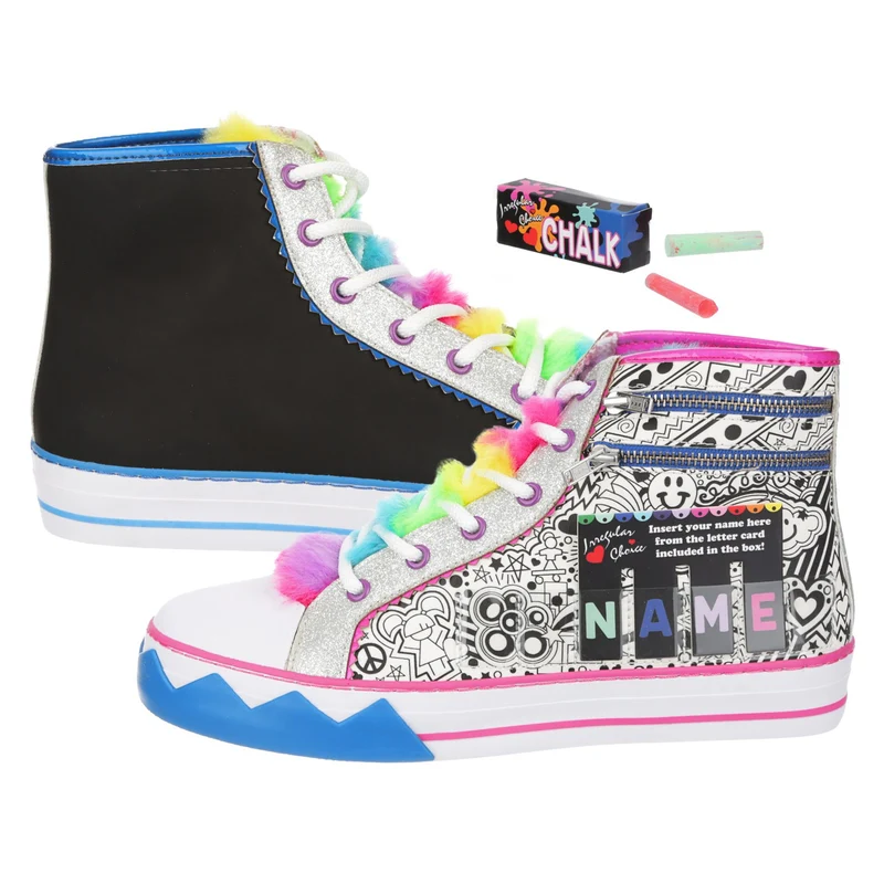 Irregular Choice Spelling Bee High-Top-Sneaker für Damen