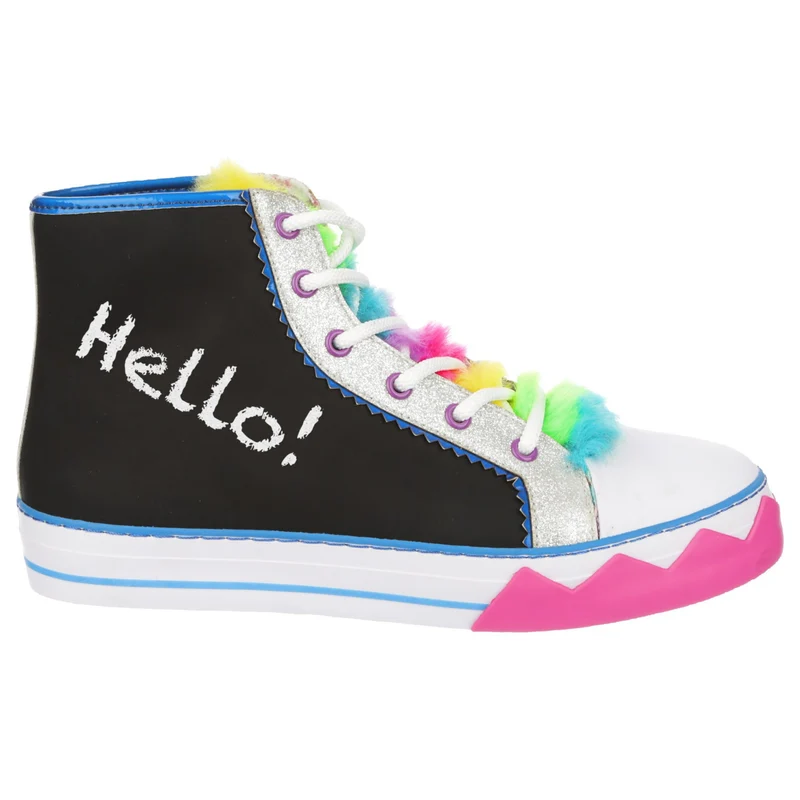 Irregular Choice Spelling Bee High-Top-Sneaker für Damen