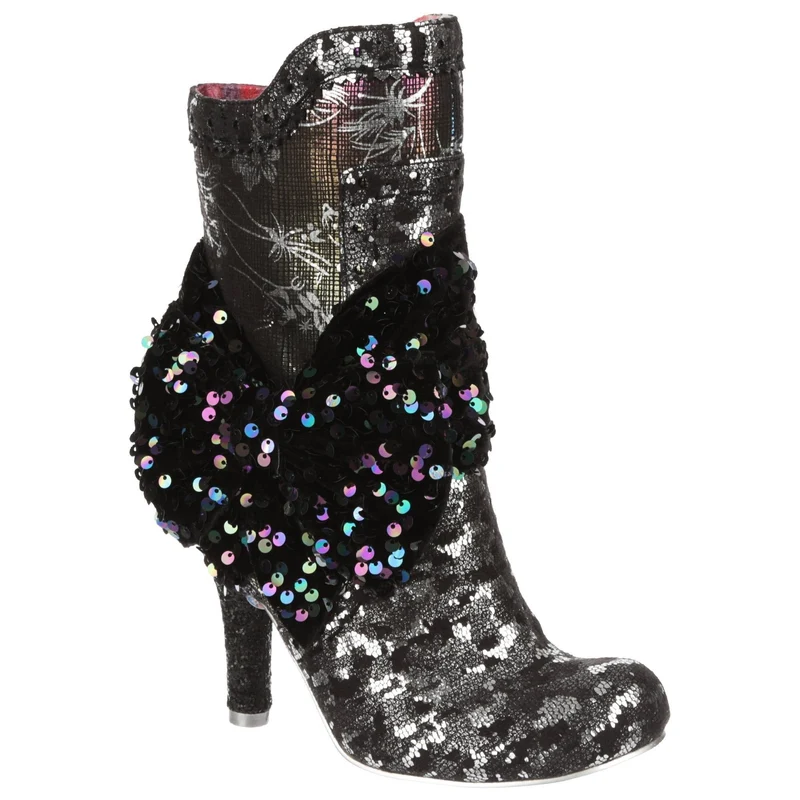 Irregular Choice Rosie Lea High Heel-Stiefel für Damen – Schwarz