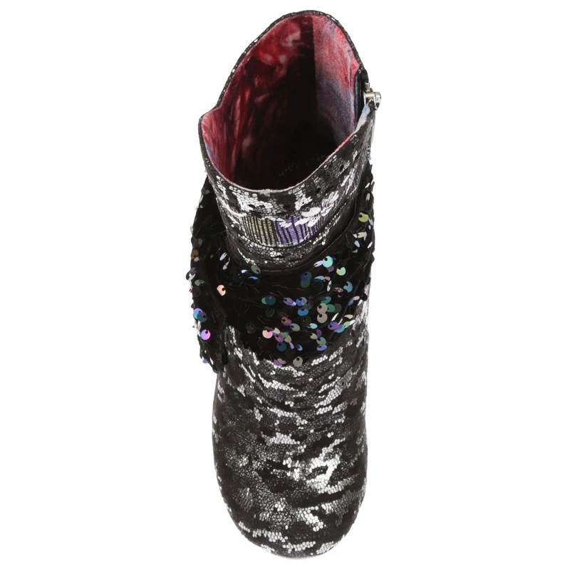 Irregular Choice Rosie Lea High Heel-Stiefel für Damen – Schwarz