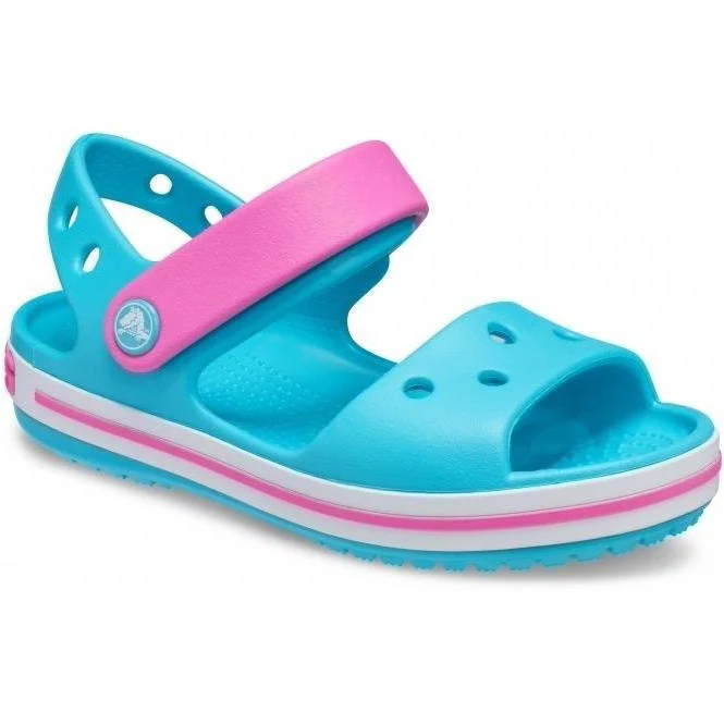 Crocs Bayaband-Sandale für Kinder – Digital Aqua