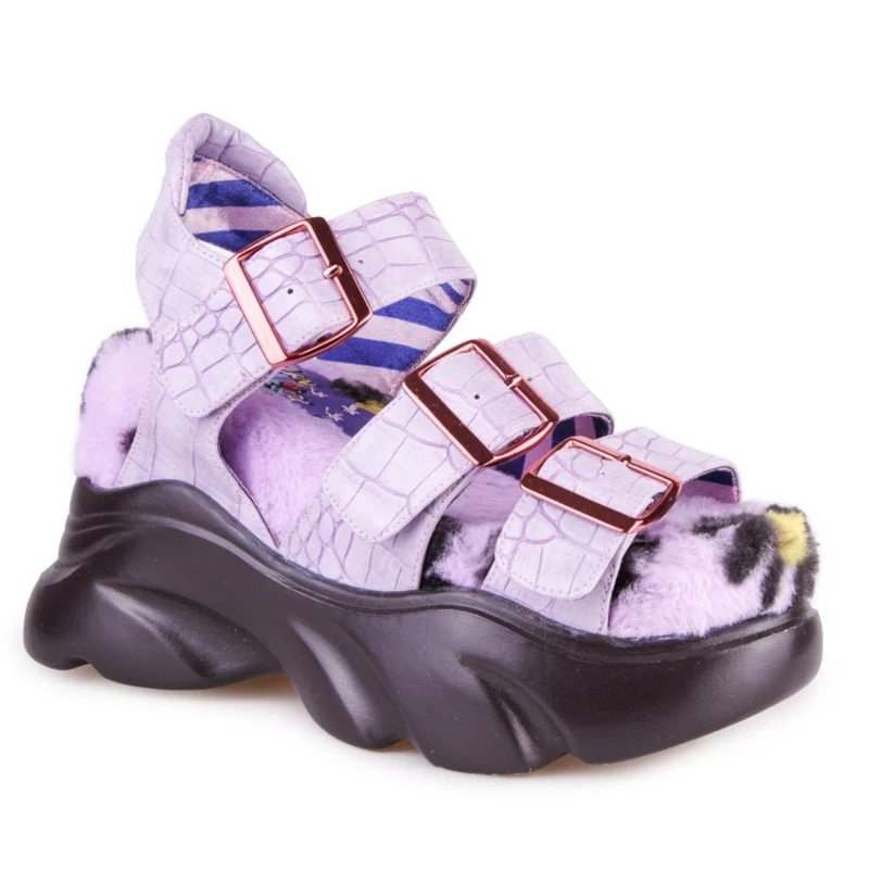 Irregular Choice Oh Snap Sandale für Damen – Lila