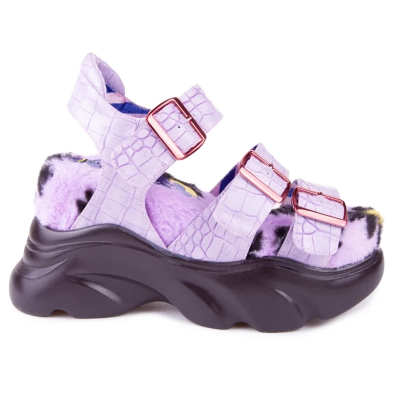 Irregular Choice Oh Snap Sandale für Damen – Lila