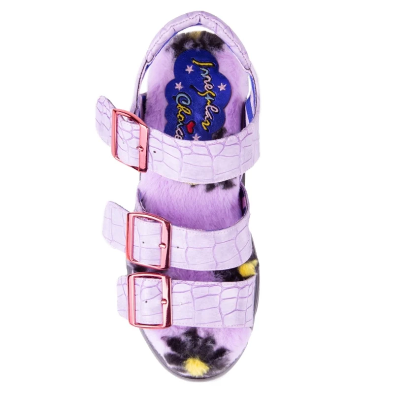 Irregular Choice Oh Snap Sandale für Damen – Lila