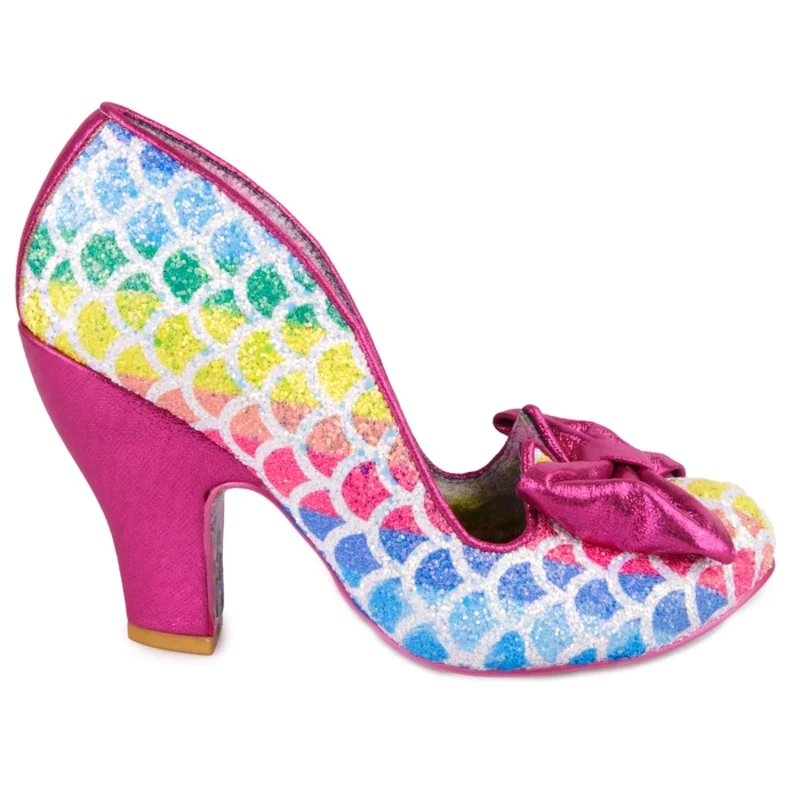 Irregular Choice Just In Time-Absatzschuhe für Damen – Regenbogen