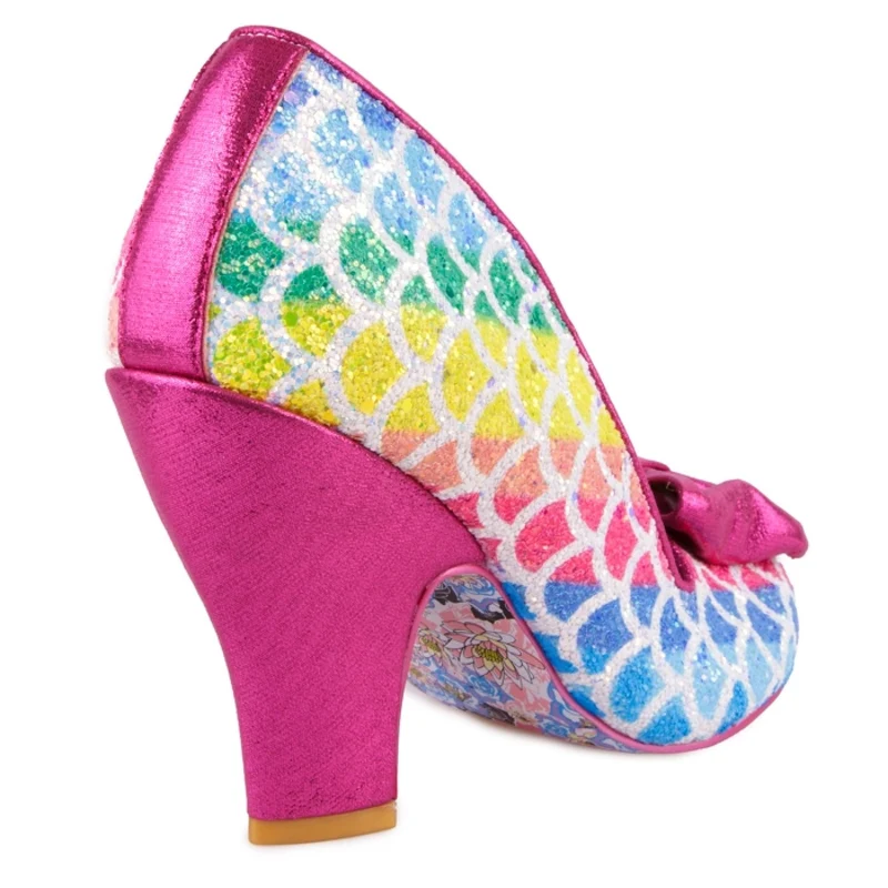 Irregular Choice Just In Time-Absatzschuhe für Damen – Regenbogen