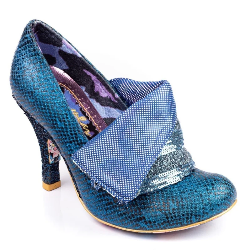 Irregular Choice Damen Flick Flack High Heel - Blau