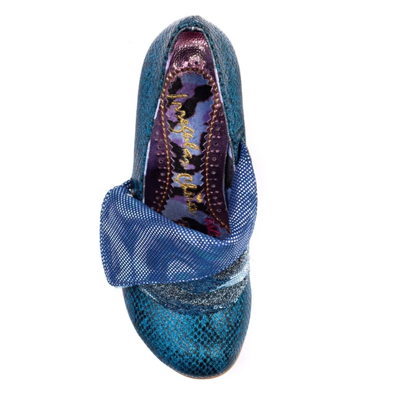 Irregular Choice Damen Flick Flack High Heel - Blau