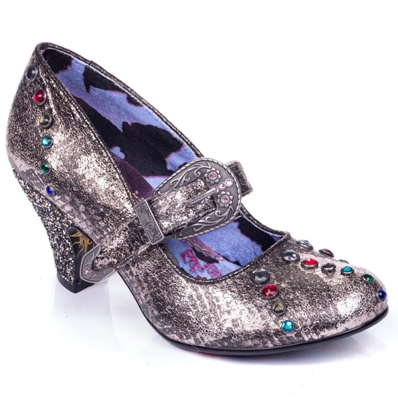 Irregular Choice Damen Buckle Down Mid Heel – Zinn