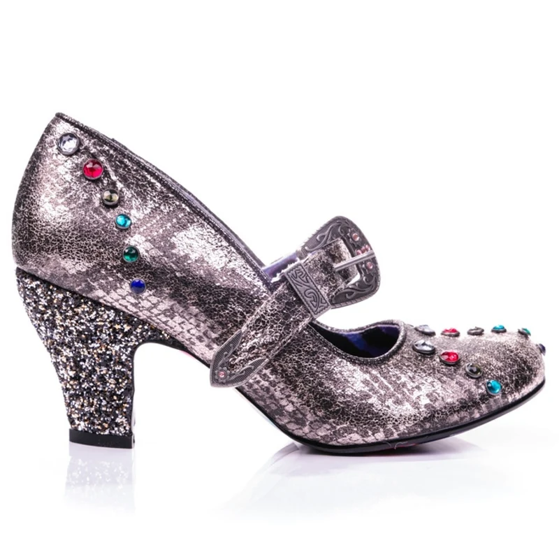 Irregular Choice Damen Buckle Down Mid Heel – Zinn