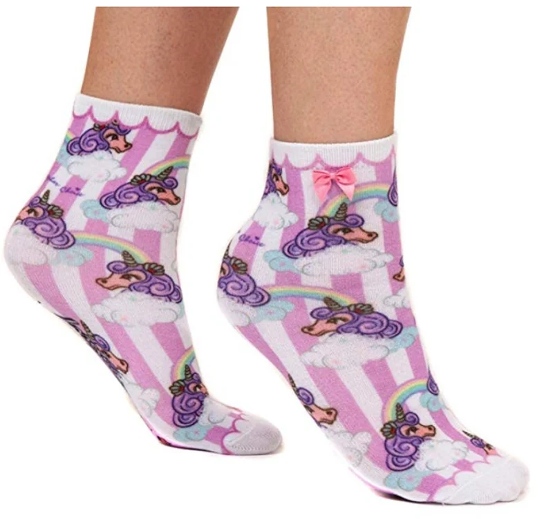 Irregular Choice Neblige Regenbogensocken