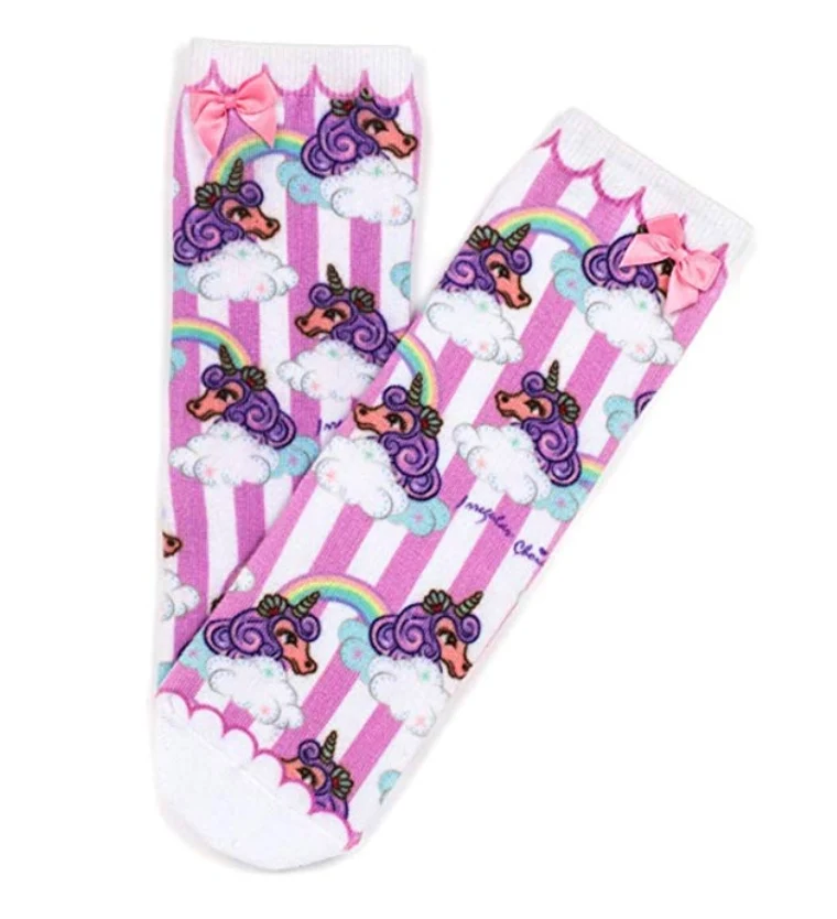 Irregular Choice Neblige Regenbogensocken