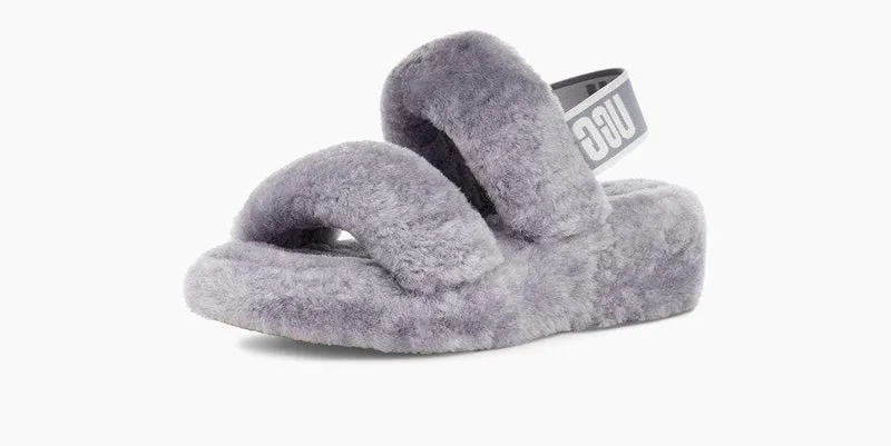 Ugg Damen Oh Yeah! Slipper - Grau