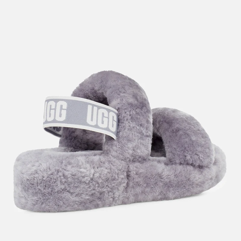 Ugg Damen Oh Yeah! Slipper - Grau