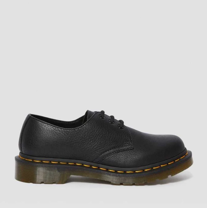 Dr Martens Unisex 1461 Virginia Lederschuhe - Schwarz