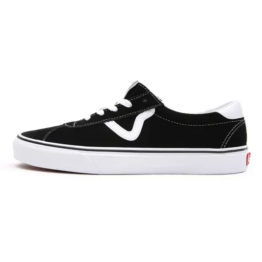 VANS Sport-Wildleder-Sneaker für Herren – Schwarz
