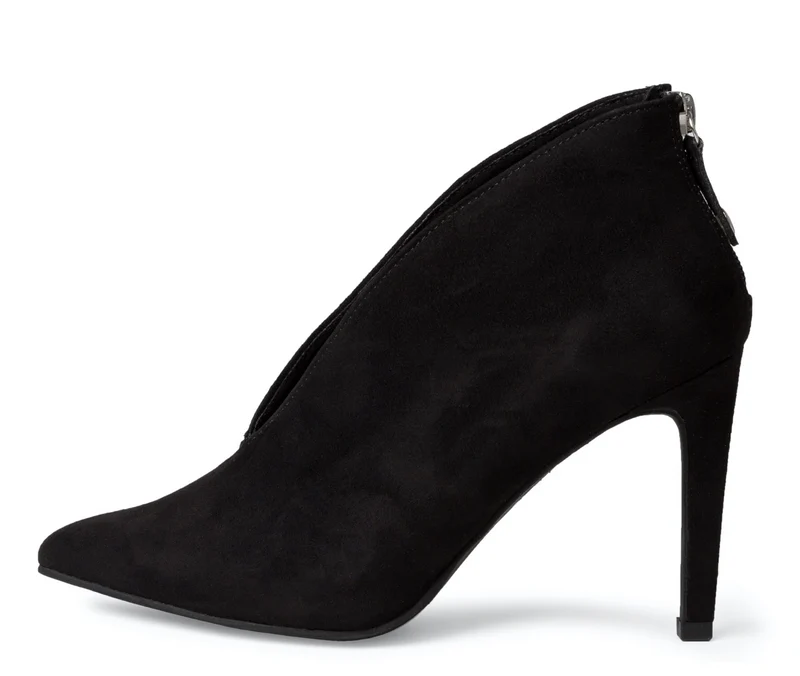 Marco Tozzi Damen High Heel Bootie - Schwarz