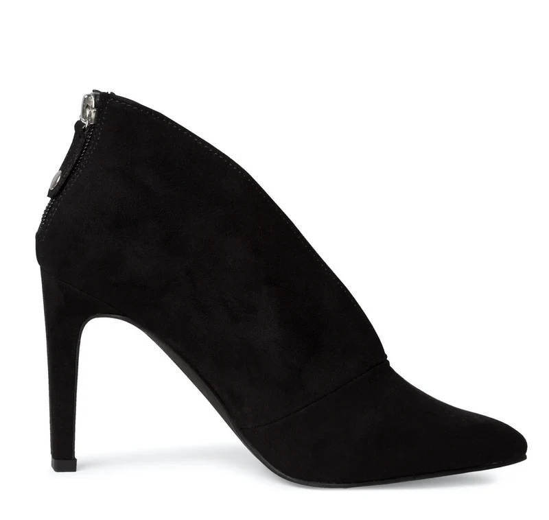 Marco Tozzi Damen High Heel Bootie - Schwarz
