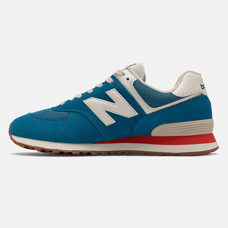 New Balance Herren 574 Fashion Trainer – Blau