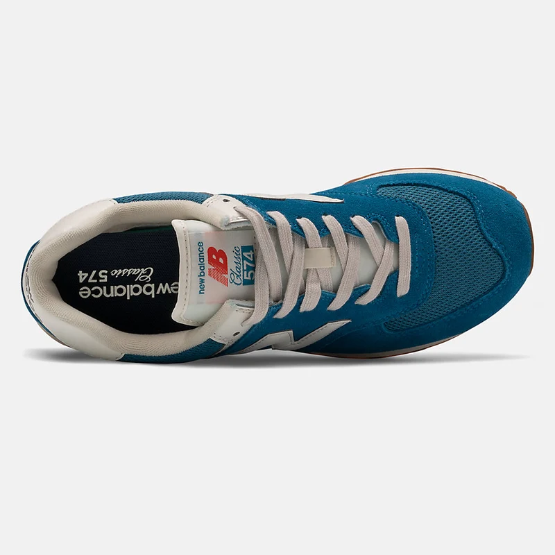 New Balance Herren 574 Fashion Trainer – Blau