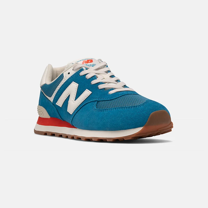 New Balance Herren 574 Fashion Trainer – Blau