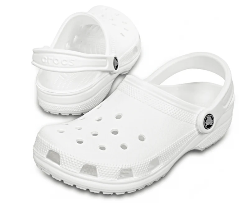 Crocs Unisex Classic Clogs - Weiß