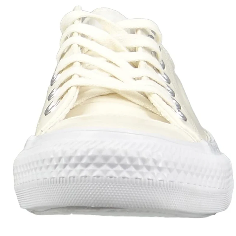 Converse – Low-Top-Trainer mit Lederfutter – Weiß