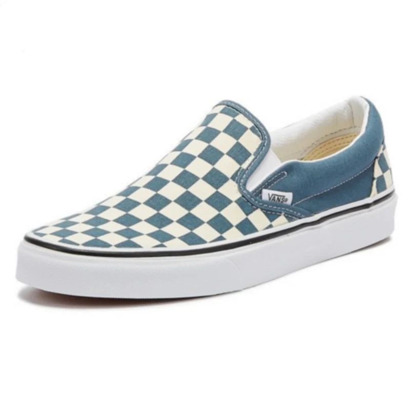 VANS Klassischer Slip-On-Schachbrett für Herren – Blue Mirage