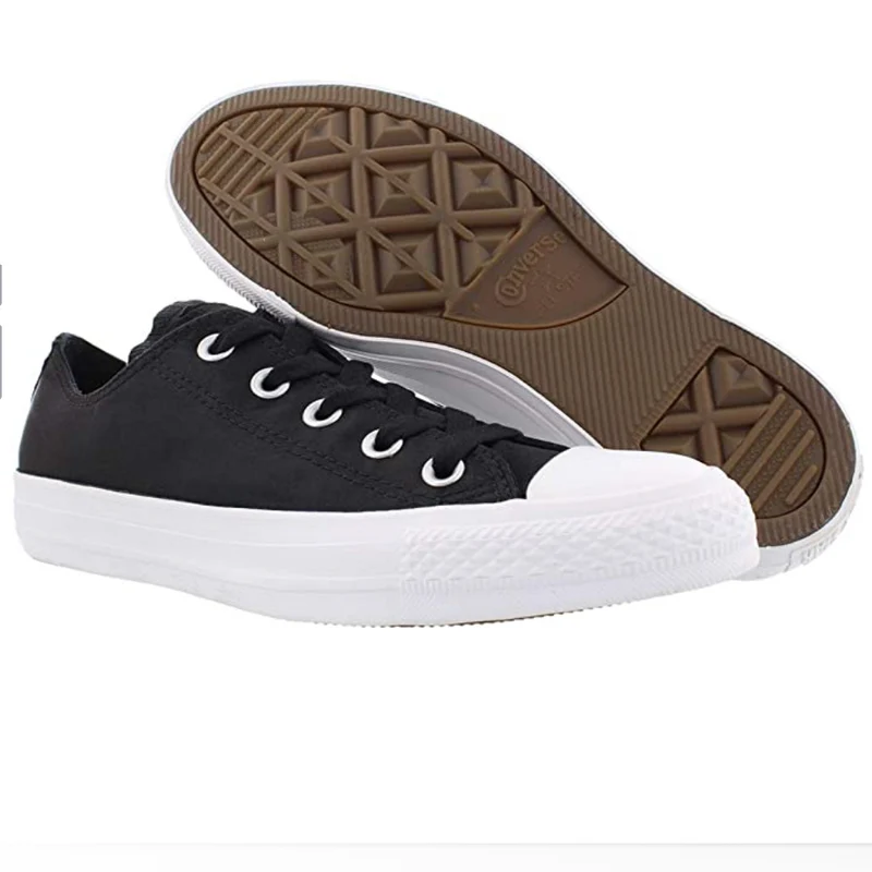 Converse Chuck Taylor – All Star Trainer Damen – Schwarze Low-Top-Trainer