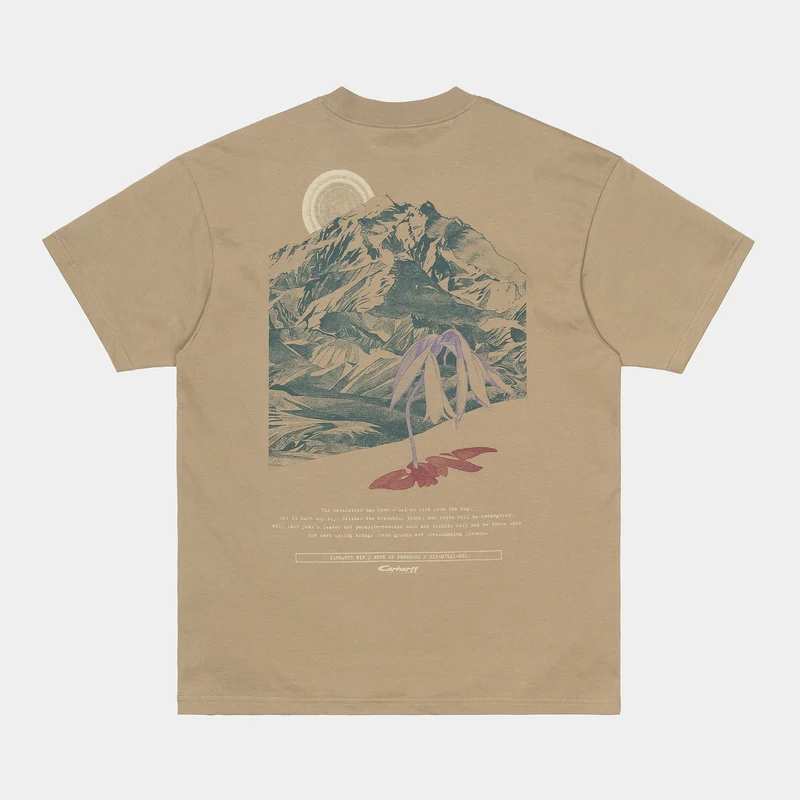 Carhartt WIP Kurzarm-Berg-T-Shirt für Herren – Tanami