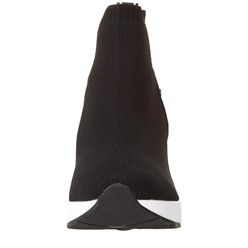 XTI - 42571 – Fashion-Sneaker mit Socken – Schwarz