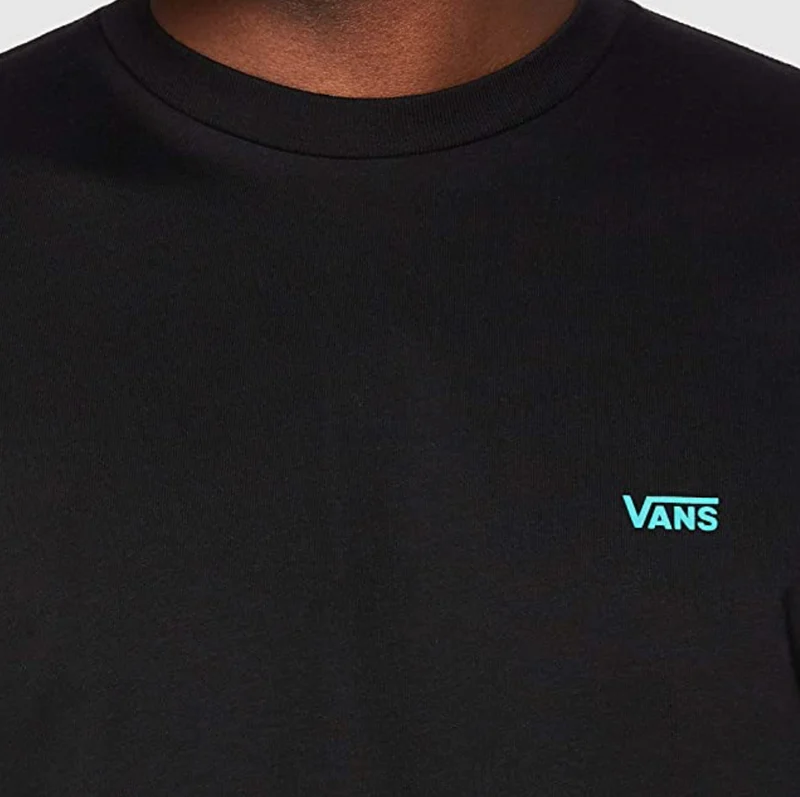 VANS Herren Langarm-T-Shirt – Schwarz