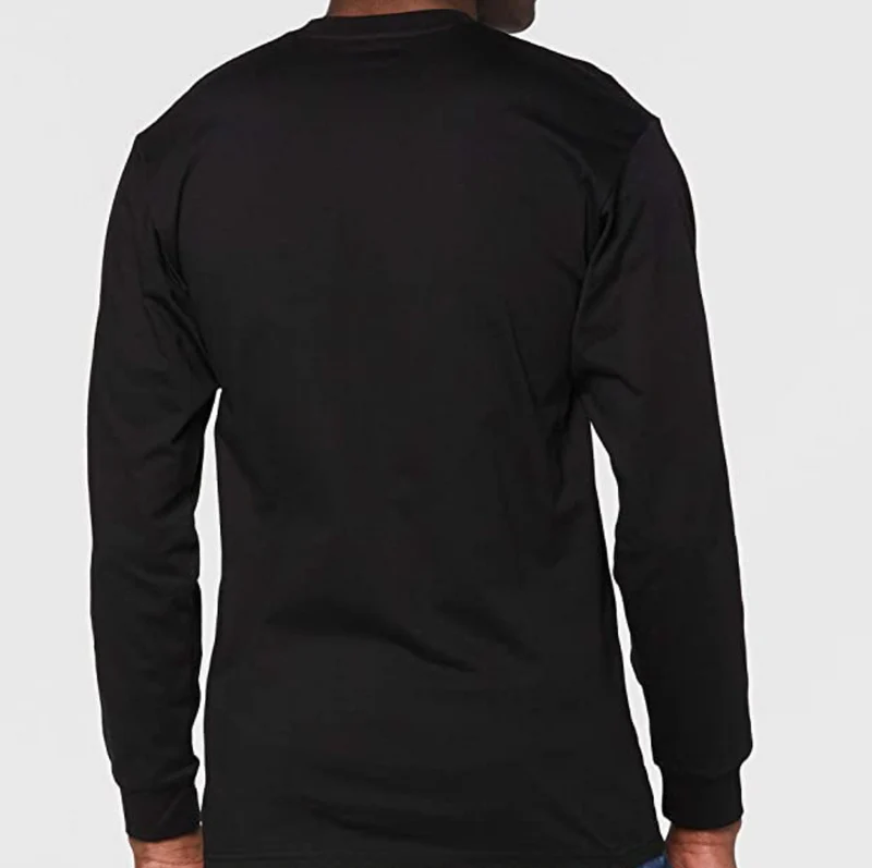 VANS Herren Langarm-T-Shirt – Schwarz