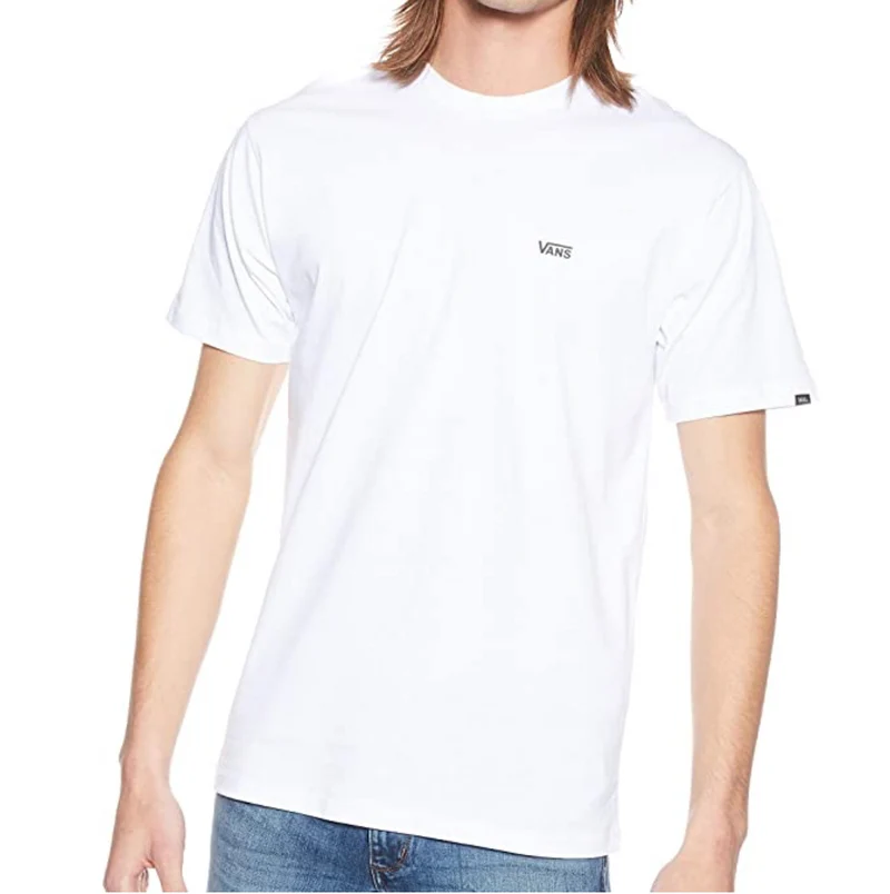 VANS Klassisches Herren-Logo-T-Shirt – Weiß