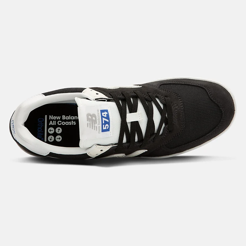 New Balance Herren All Coasts 574 Fashion Trainer – Schwarz