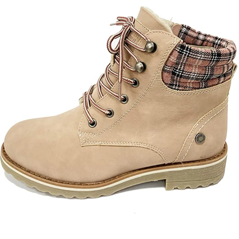 Refresh Damen-Stiefelette – Nude Pink